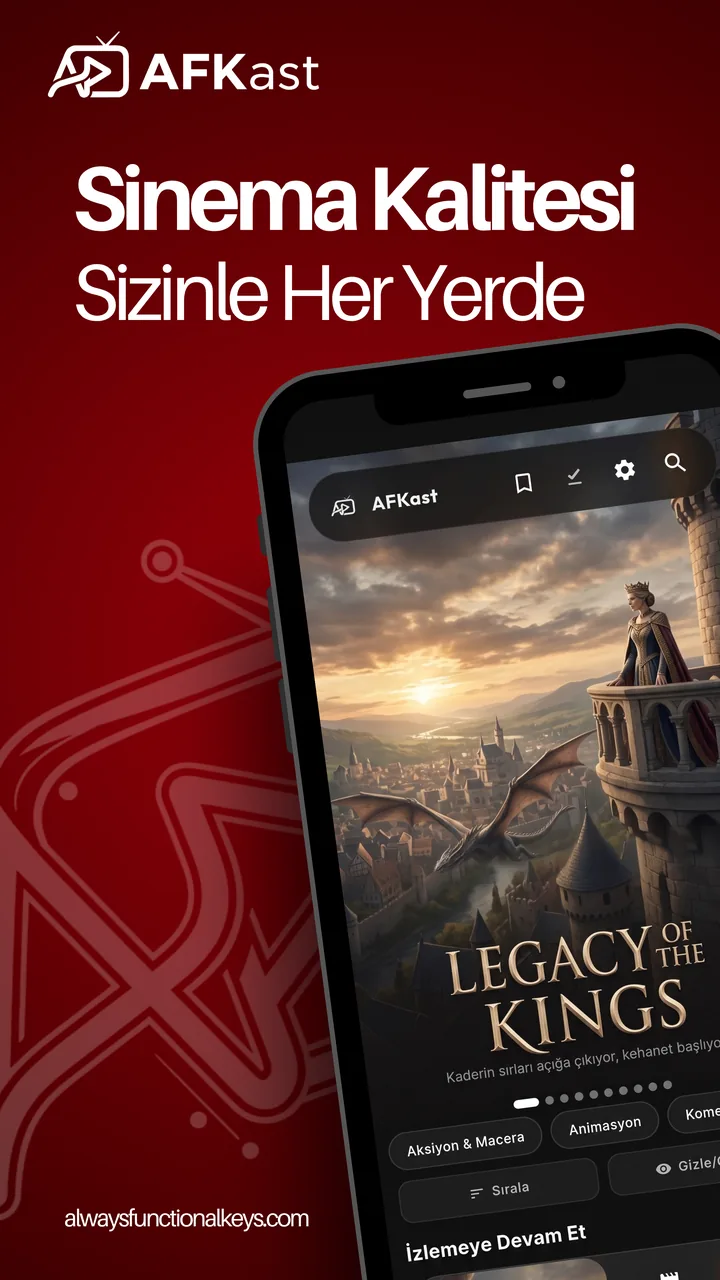 AFKast IPTV Oynatıcı Mobil Ekran Görüntüsü 4