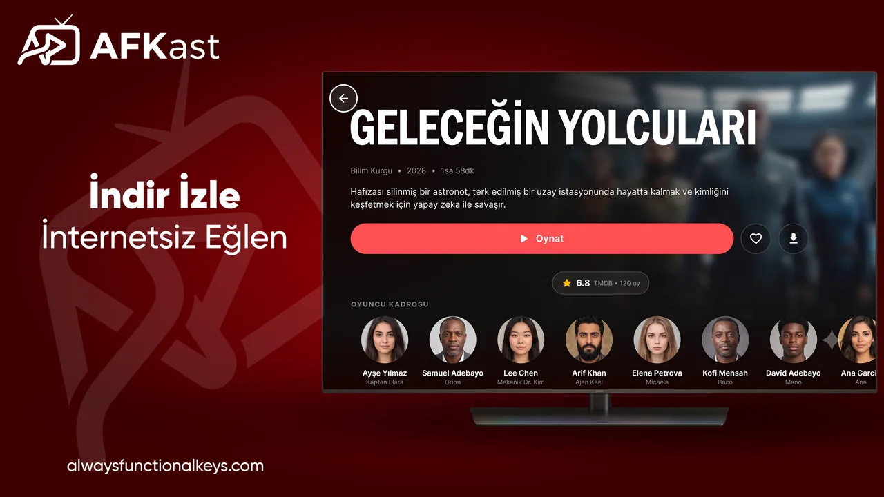 AFKast Film Detay Sayfası — Oyuncular ve Puanlar